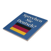 ドイツ話語は？ドイツ語。フラグ タイル (側面)