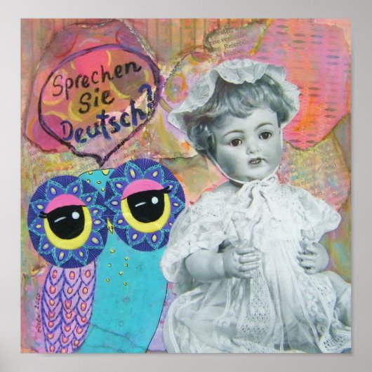 ドイツ話語は？ ポスター (正面)