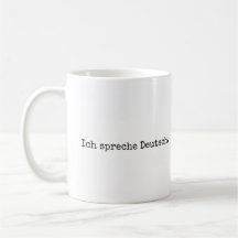 ドイツ話語I spreche Deutsch mug