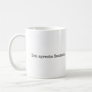 ドイツ話語I spreche Deutsch mug コーヒーマグカップ