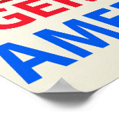 ドイツ誇りを持った系アメリカ人 ポスター (角)