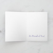 ドイツ語おめでとう カード (内部)