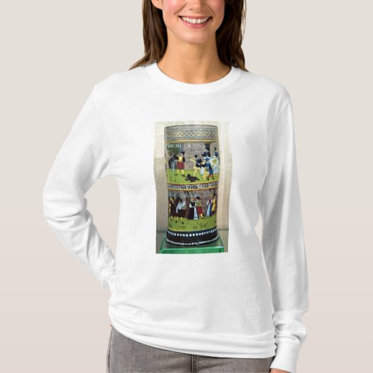 ドイツ語によってエナメルを塗られるHumpen Tシャツ (正面)
