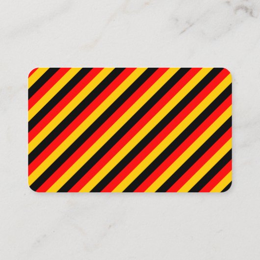 ドイツ語のインストラクターの名刺 名刺 (裏面)