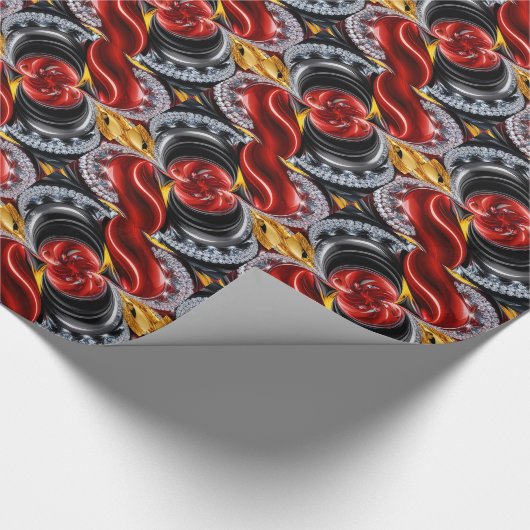 ドイツ語のカラーを使用した特殊なラッピング紙 ラッピングペーパー (角)
