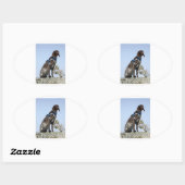 ドイツ語のショートエアーポインタsit.png 楕円形シール (シート)