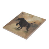 ドイツ語のショートポインタ準備ができて狩りギフトボックス タイル (側面)