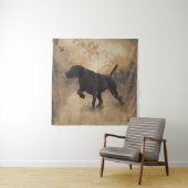 ドイツ語のショートポインタ準備ができて狩りギフトボックス タペストリー (インサイチュ(横))