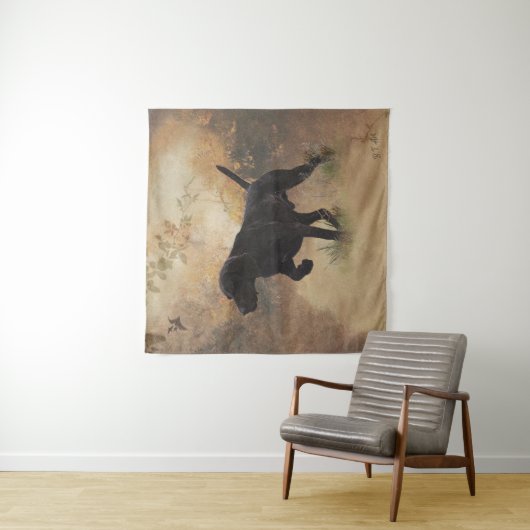 ドイツ語のショートポインタ準備ができて狩りギフトボックス タペストリー (インサイチュ)