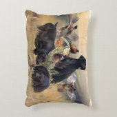 ドイツ語のポインタ アクセントクッション (正面(垂直))