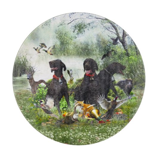 ドイツ語のポインタ カッティングボード (正面)