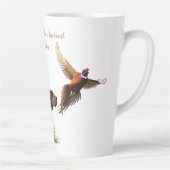 ドイツ語のポインタ カフェラテマグ (右)