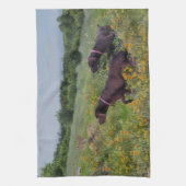 ドイツ語のポインタ キッチンタオル (縦)