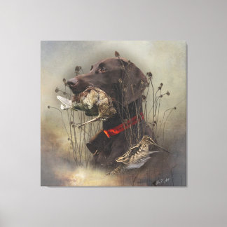 ドイツ語のポインタ キャンバスプリント