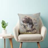 ドイツ語のポインタ クッション (椅子)