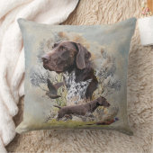 ドイツ語のポインタ クッション (ブランケット)