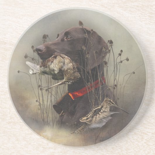 ドイツ語のポインタ コースター (正面)