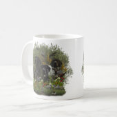 ドイツ語のポインタ コーヒーマグカップ (正面左)