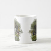 ドイツ語のポインタ コーヒーマグカップ (中央)