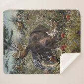 ドイツ語のポインタ シェルパブランケット (正面(横))