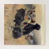 ドイツ語のポインタ ジグソーパズル (横)