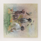 ドイツ語のポインタ ジグソーパズル (横)