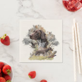 ドイツ語のポインタ スタンダードカクテルナプキン (インサイチュ)