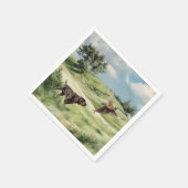 ドイツ語のポインタ スタンダードカクテルナプキン (角)