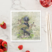 ドイツ語のポインタ スタンダードランチョンナプキン (インサイチュ)