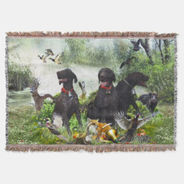 ドイツ語のポインタ スローブランケット