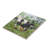 ドイツ語のポインタ タイル (側面)