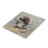 ドイツ語のポインタ タイル (側面)