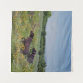 ドイツ語のポインタ タペストリー (正面(横))