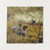 ドイツ語のポインタ タペストリー (正面)