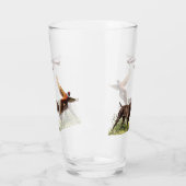 ドイツ語のポインタ タンブラーグラス (左)