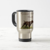 ドイツ語のポインタ トラベルマグ (正面左)