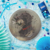 ドイツ語のポインタ ペーパープレート (パーティー)