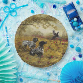 ドイツ語のポインタ ペーパープレート (パーティー)