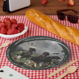 ドイツ語のポインタ ペーパープレート