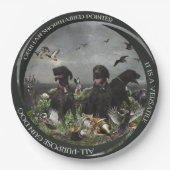 ドイツ語のポインタ ペーパープレート (正面)