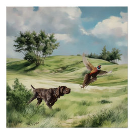 ドイツ語のポインタ ポスター