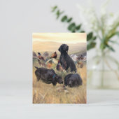 ドイツ語のポインタ ポストカード (スタンド正面)