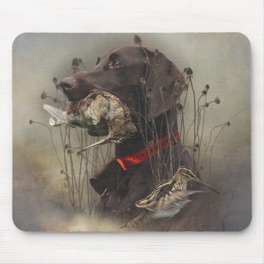 ドイツ語のポインタ マウスパッド (正面)