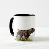 ドイツ語のポインタ マグカップ (正面左)