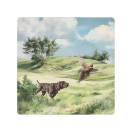 ドイツ語のポインタ メタルプリント