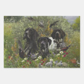 ドイツ語のポインタ ラッピングペーパーシート (正面2)