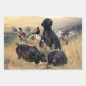 ドイツ語のポインタ ラッピングペーパーシート (正面)