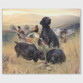 ドイツ語のポインタ ラッピングペーパー (フラット)