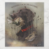 ドイツ語のポインタ ワインラベル (シングルラベル)