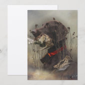 ドイツ語のポインタ 招待状 (正面/裏面)